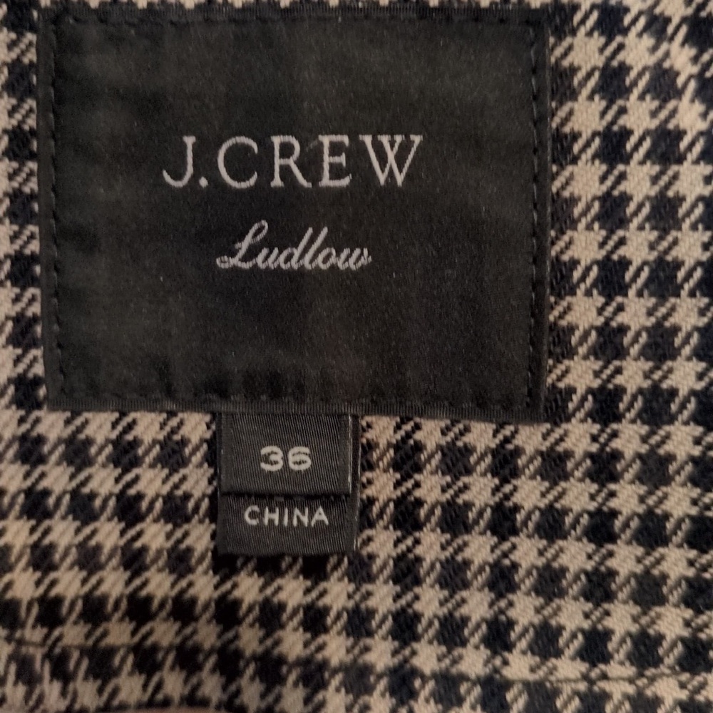J. Crew Men's Black and Gray Trench Coat - Picture 5 of 8
